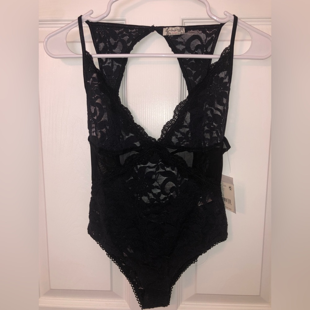Free People lace bodysuit